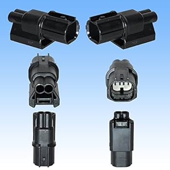 Amazon | 住友電装 040型 HX 防水 2極 カプラー・タイプ1 黒色